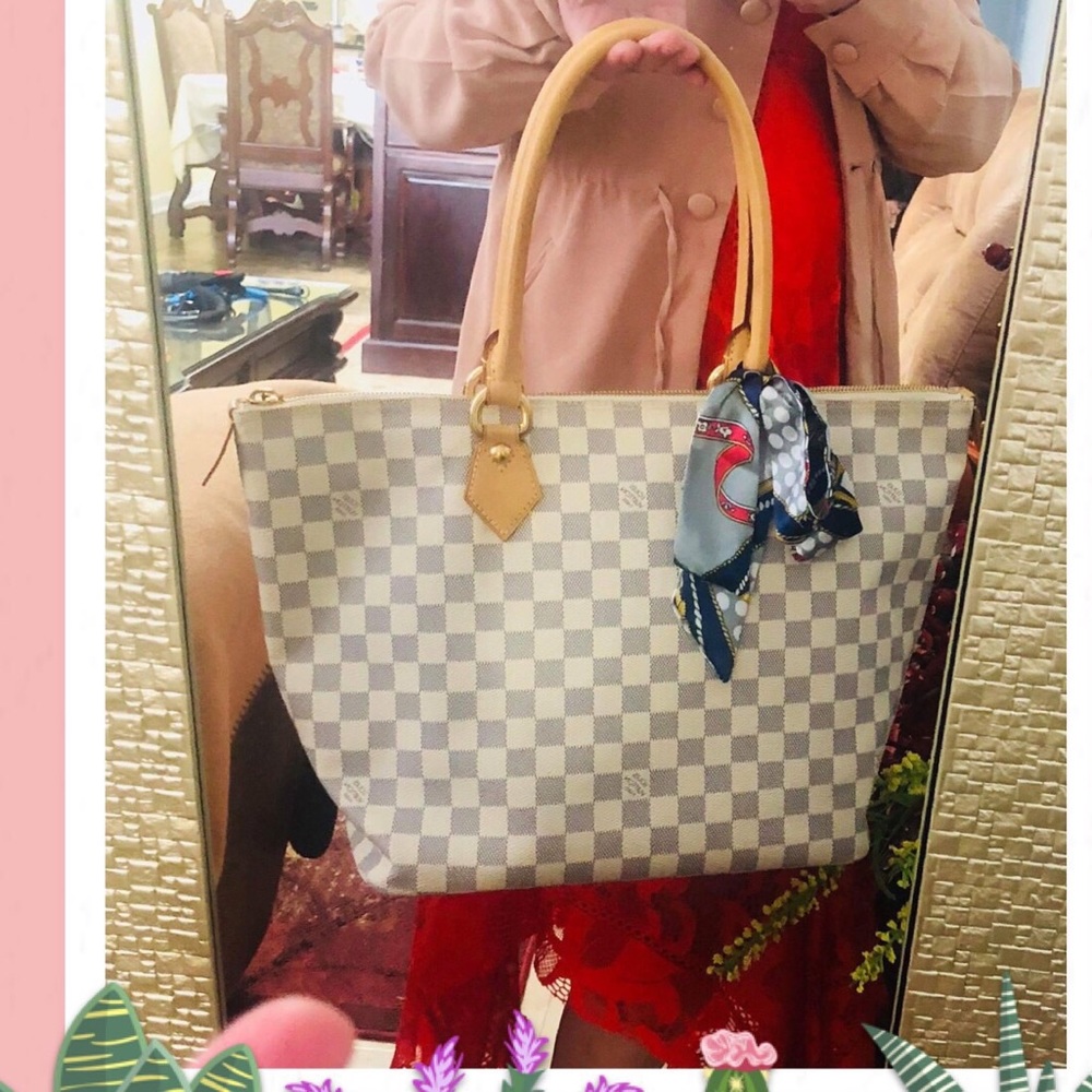 Louis Vuitton Damier Azur Saleya GM